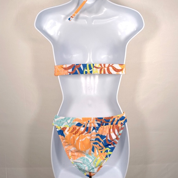 Venus Size Small Two Piece Bikini Set Hawaiian Print - Picture 5 of 8